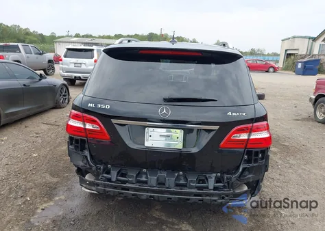 2012 Mercedes-Benz Ml 350 4Matic из США, поврежденный, VIN 4JGDA5HB6CA011077